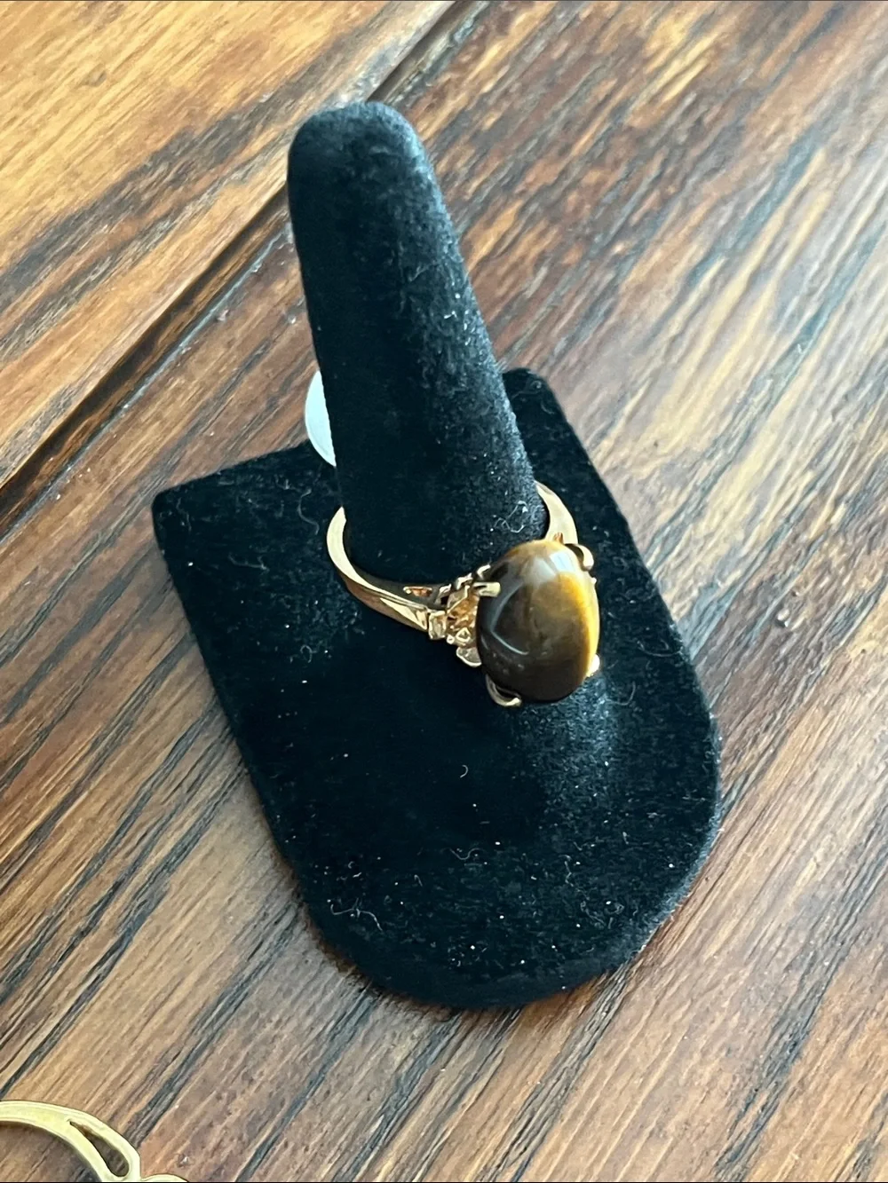 Lot of 3 Elegant 18KT Gold Electroplated Rings